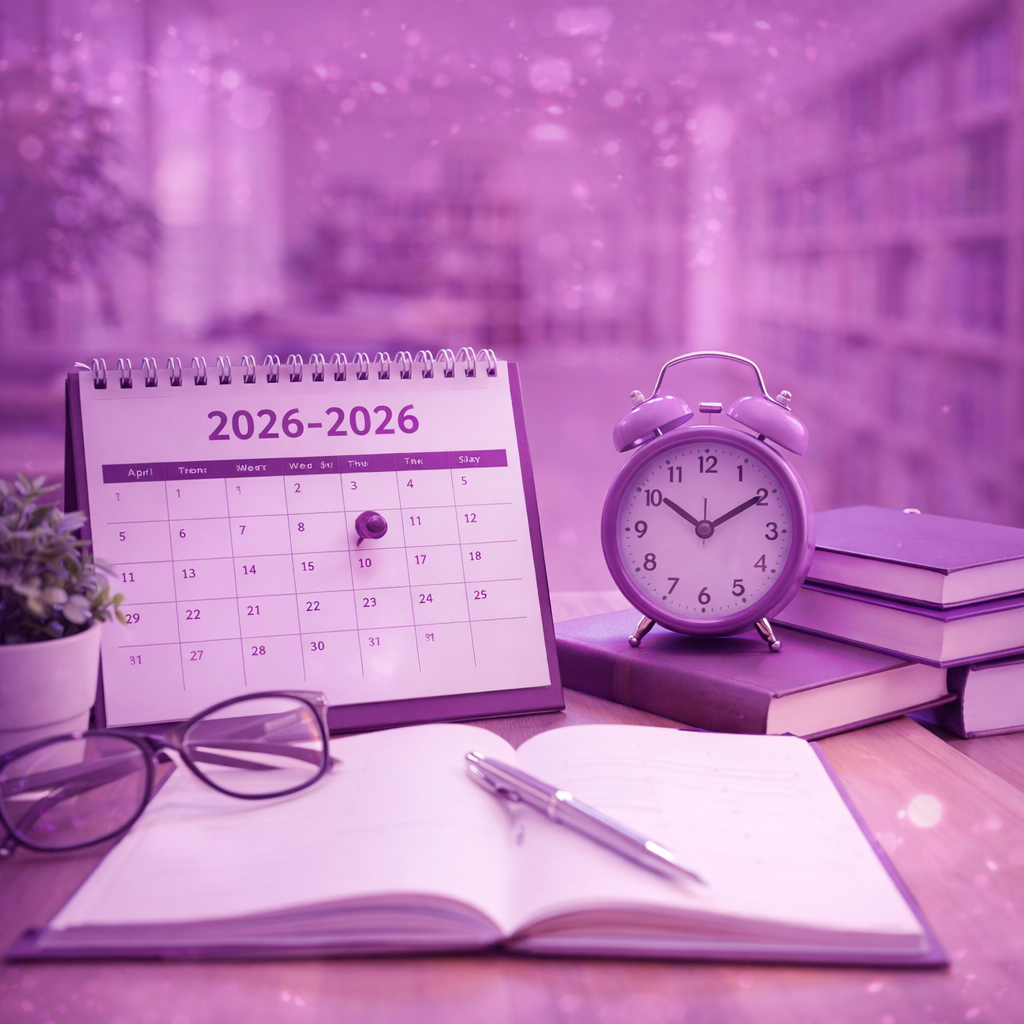 إعلان التقويم الأكاديمي الرسمي لعام 2026
